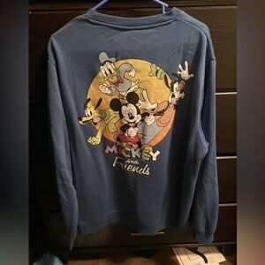 Disney Blue Crewneck Sweater